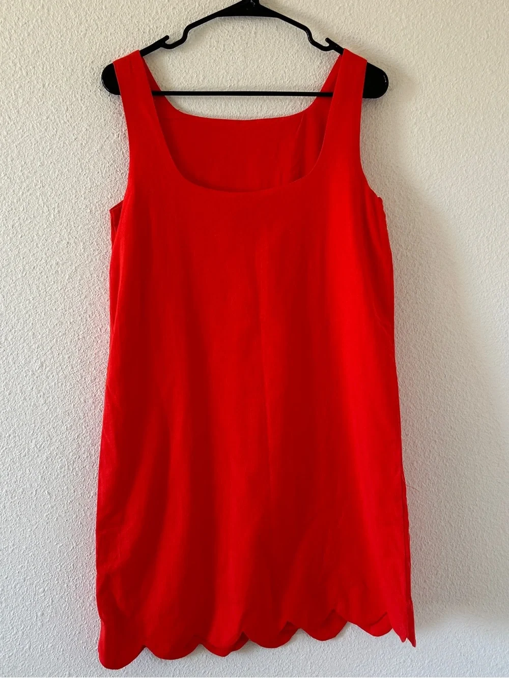 Kate Spade Cotton blend Oversized Shift dress Red Women’s XSmall Party
